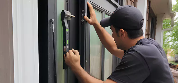 Fix Latch on Sliding Door Kiryas Joel
