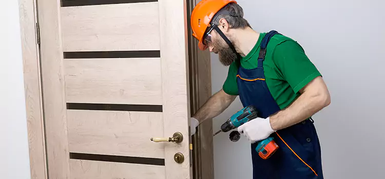 Replace Internal Door Handle with Lock Kiryas Joel